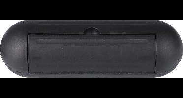 EXIN Verlengsnoerverbinder - Stekkersafe - Zwart