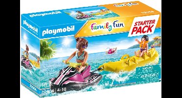 PLAYMOBIL Family Fun Starterpack waterscooter met bananenboot - 70906