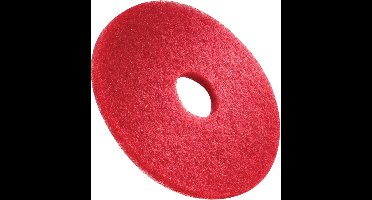 3M Scotch Brite vloerpads - polyester, rood, 13" / 33 cm 5 st.