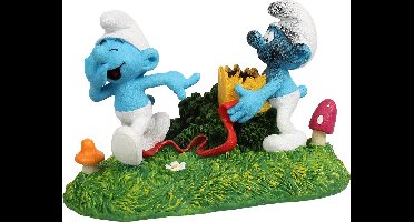 Aqua della smurfen bos lolsmurf action air 14,8x9,6x9,5cm meerkleurig