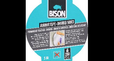 BISON Dubbelzijdige Tape 500 cm - 19 mm