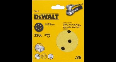 DeWALT DT3118 P320 Schuurschijf 125mm VE=25