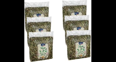 Vitakraft Vita-Verde Hooi 500 g - Ruwvoer - 6 x Pepermunt