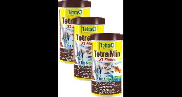 Tetra Tetramin Xl Bio Active Vlokken - Vissenvoer - 3 x 500 ml