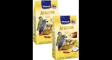 Vitakraft African Papegaaienvoer - Vogelvoer - 2 x 750 g