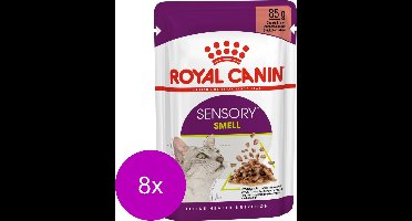 Royal Canin Sensory Multipack Smell - In Gravy - Kattenvoer - 8 x 12x85 g