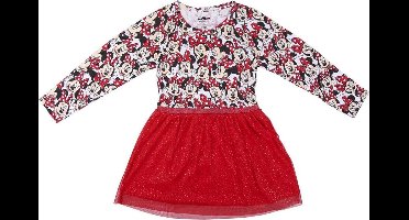 Disney - Minnie Mouse - verkleed jurkje - 4 jaar - met haarband