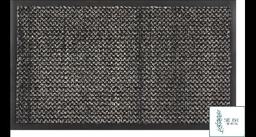 MD Entree - Deurmat - Schoonloopmat met antibacteriële werking - SAFE HOME COLLECTION - Bink Bronze - 45 x 75 cm