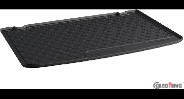 Gledring Rubbasol (Rubber) Kofferbakmat passend voor Renault Clio IV 5-deurs 2012-
