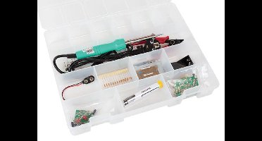 Whadda Educatieve soldeerkit, voor beginners, 2 minikits, soldeerbout