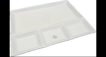 Gusta Fonduebord 4-vaks 26x20