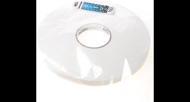 Kelfort Dubbelzijdige tape 19 mm 33 m
