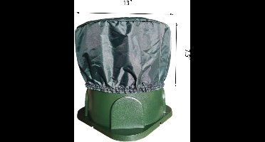 TIC SP-13-WP Waterbestendige hoes voor 8" luidsprekers (per stuk)