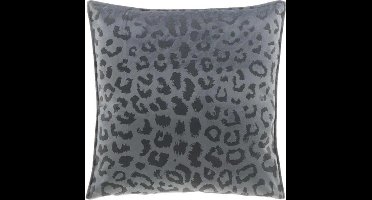 D- Unique Living | Kussen Nala 45x45cm dark grey | Kussen woonkamer of slaapkamer