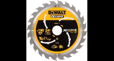 BLACK+DECKER De walt cirkelzaagbladen 190mm 30mm 24t csb (Prijs per stuk)