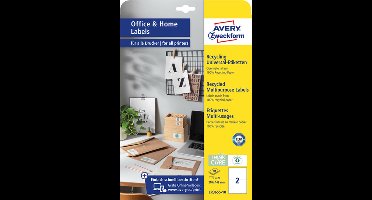 Avery Etiketten Zweckform 210 X 148 Mm Kringlooppapier 200 Stuks
