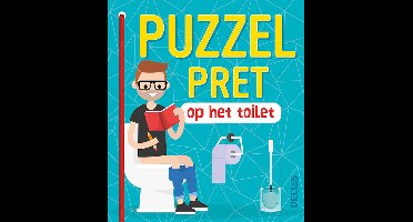 Puzzelpret op het toilet