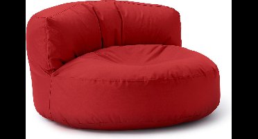 Lumaland Outdoor zitzak lounge, ronde zitzak voor buiten, 320 l vulling, 90 x 50 cm, verrot