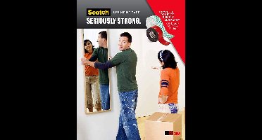 Scotch - Dubbelzijdige Montagetape - Wit - voor binnen - tot 6.8kg