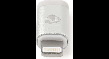 Nedis Lightning-Adapter - Apple Lightning 8-Pins - USB Micro-B Female - Verguld - Rond - Aluminium