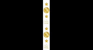 Paperdreams Hangslinger goud/wit - 18