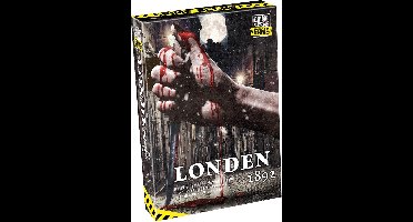 Tactic Crime Scene Londen 1892 – Bordspel – Misdaadspel – Duister Mysterie in Victoriaans Whitechapel – Diepgaand Onderzoek en Deductie – Crime Scene Serie – Game Storm Studio – 1 of Meer Spelers – Vanaf 18 Jaar