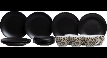 Studio Tavola Koffieset Leopard 18-Delig