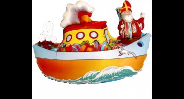 Ballon Boot van Sinterklaas 50 cm, kindercrea