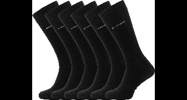 McGregor Classic Heren Sokken | Maat 39-42 | Crew Sok Zwart | 6-pack/6 paar | Zwarte Sokken Heren sokken