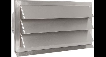 Nedco buitenrooster Eco+ 290x150 mm - RVS