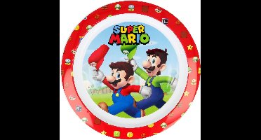 Stor Bord Super Mario Bros Junior - Rood/wit -  22 CM