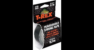T-REX Tape 821-25 Textieltape – Extreem sterke ducttape – Waterdichte reparatietape voor binnen- en buitengebruik – Plakband voor reparatie en bevestiging – 25 mm x 9,10 m