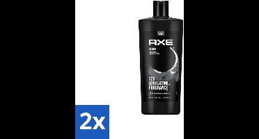 2 x AXE – Douchegel – Black – 700 ml - Douchegel - Douchegel Mannen - Douchegel Black - Douchegel Fris - Douchegel Stijl