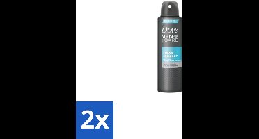 2 x Dove Men+Care – Deodorant Spray – Clean Comfort – 200 ml - Anti-transpirant Spray - Okselgeur - Frisse Geur - Schone Geur - Okselverzorging