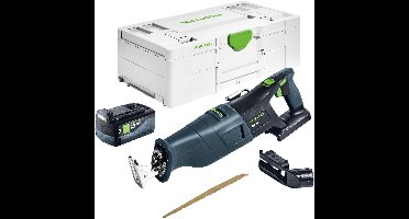 Festool RSC 18 EB-Basic accu-reciprozaag 18 V borstelloos + 1x accu 5,0 Ah + Systainer - zonder oplader