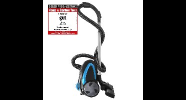 Emerio Stofzuiger met Zak - 2,5 Liter - HEPA10 Filter - Snoerlengte 5m - 800W - VE-112682.8 - Vacuum Cleaner Zwart / Blauw