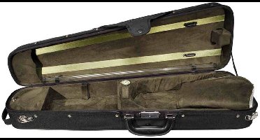 Leonardo VC-1444-BG Student Series vioolkoffer 4/4 shaped zwart