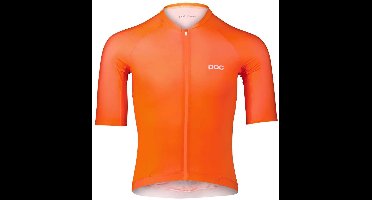 Poc Pristine Korte Mouw Wielertrui Oranje M Man