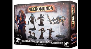 Delaque Nacht-Ghul, Psy-Gheists and Piscean Spektor