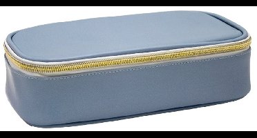 Etui - bakmodel groot - 24x12cm - XL GB Street - blauw