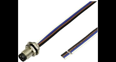 BKL Electronic 2701003 Sensor/actuator inbouwstekker M8 Aantal polen (sensoren): 3 0.2 m 1 stuk(s)