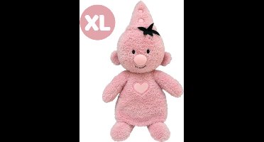 Bumba Fluffy (Roze) Pluche Knuffel XL 70 cm - Speelgoed Knuffels voor Kinderen en Baby - Bumba de Clown