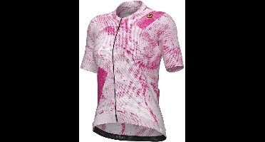 Ale Pr-e Marble Korte Mouw Wielertrui Roze M Vrouw