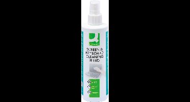 Q-CONNECT reinigingsspray voor scherm en toetsenbord, spuitbus van 250 ml