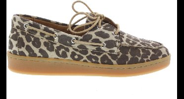 Dames Instappers & Ballerina's Piedi Nudi Porta H-fit Leopard Mocassins Multi - Maat 38