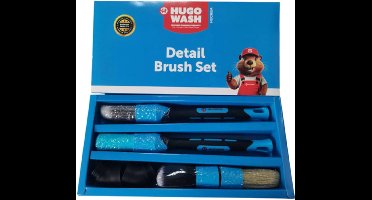 Borstelset | Detailborstelset | Multifunctioneel | Hugo Wash - Perfect voor grondige reiniging