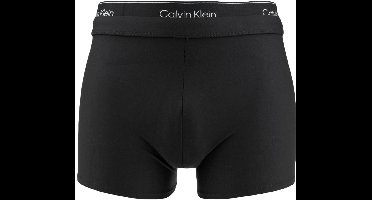Calvin Klein heren double waistband zwemboxer zwart