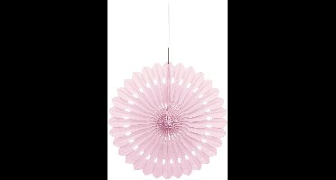 Haza Original Waaier Lovely Pink Solid 40 Cm Papier Roze