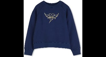 Zadig & Voltaire X60537 Sweatshirt Blauw 12 Years Meisje