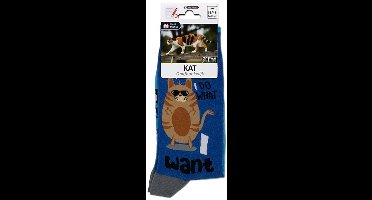 MM Sokken Onafhankelijke kat maat 35/38